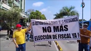 223º Panorama  Colombianos se movilizan exigen elección de fiscal [upl. by Airolg]