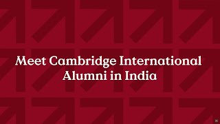 ImpactStory  Testimonial by Cambridge International Alumni [upl. by Achorn]