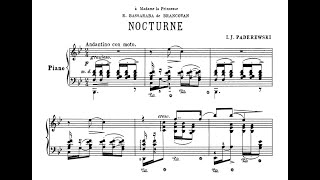 Paderewski  Nocturne Op16 No4 Nelson Freire piano [upl. by Eilsek832]