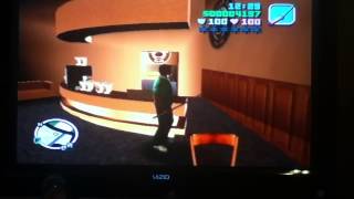 GTA Vice City Tarbrush Cafe  Secret Katana location [upl. by Elish]