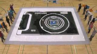 Samsung Amazing 100000 Dominoes [upl. by Henryson64]