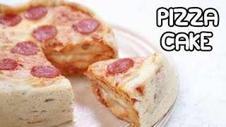 HOW TO MAKE A PIZZA CAKE ft Grace Helbig  NERDY NUMMIES [upl. by Rance]