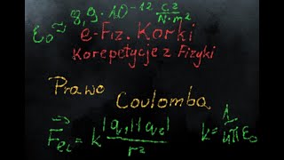 Prawo Coulomba  Elektrostatyka  LO2 [upl. by Nimzaj]