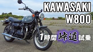 W800 STREET 2022 KAWASAKI【バイク試乗レンタル】 [upl. by Atiuqam]