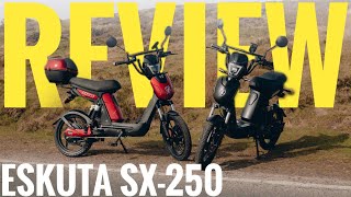 Eskuta SX250 Electric BIKE  the REAL Review [upl. by Enimrej]