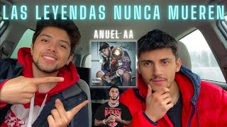 Anuel AA  Las Leyendas Nunca Mueren ALBUM REACCION 👹🔥 [upl. by Fabrienne271]