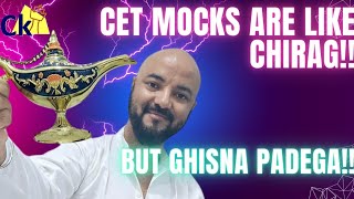 CET Mocks are like Chirag but Ghisna padega [upl. by Gordy]