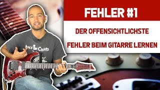 Der offensichtlichste Fehler beim Gitarre lernen [upl. by Lissner]