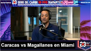 BOMBAZO Marlins quieren Caracas vs Magallanes en Miami dice Enrique Rojas de ESPN Serie del Caribe [upl. by Khano626]