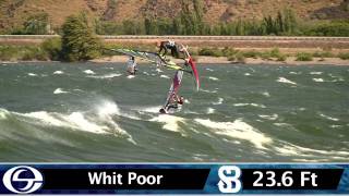 Epicsessionstv 2010 Gorge Windsurfing Jump Off Results [upl. by Eniledam]