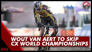 Wout van Aert SKIPPING The Cyclocross World Championships in 2024  Clip 43 [upl. by Remy]