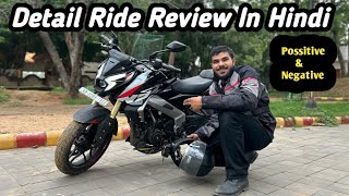 Bajaj Pulsar NS 400cc  Ride Review Milege Test Breaking Test City  Highway Ride Experience 🔥 [upl. by Allisan]