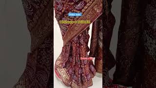 silk tradition patola wiving saree saree sareefashion partywearsaree anarkali shorts [upl. by Idnat]