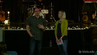 Jason and Shelley Martinkus Stronger Bonds Biola Afterdark Chapel [upl. by Kauffmann429]