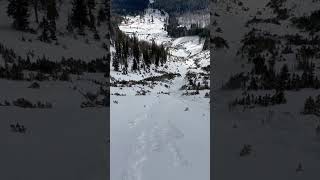 Avalanche on Bridger Peak  28 January 2024 [upl. by Ettener370]