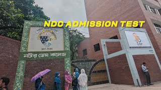 All about NDC Admission Test  Notre Dame College Dhaka √ [upl. by Enyak]