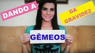 Dando a notícia da Gravidez GÊMEOS [upl. by Gavrielle]