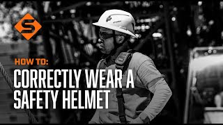 How To Correctly Wear Your Safety Helmet  STUDSON Safety [upl. by Winou621]