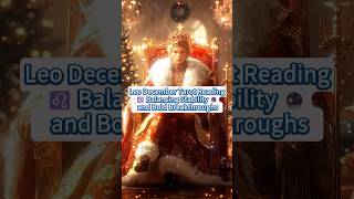 Tarot Reading Leo ♌️ December 2024 astrology zodiac tarot horoscope tarotreading christmas [upl. by Atilrep628]