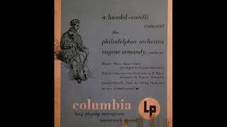 The Philadelphia Orchestra Eugene Ormandy  Handels Water Music Suite [upl. by Ajroj]