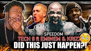 Tech N9ne  Speedom ft Eminem amp Krizz Kaliko REACTION CLASSIC [upl. by Atinram]