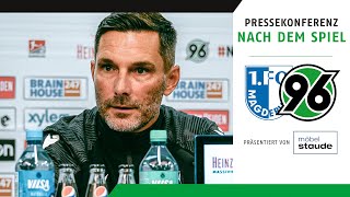 PK nach dem Spiel  1 FC Magdeburg  Hannover 96 [upl. by Aihseket]