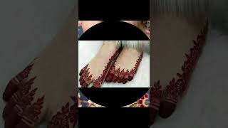 Leg finger mehndi design😍mehndi youtubeshorts comment [upl. by Siclari584]