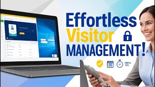 VISITOR MANAGEMENT SYSTEM SOFTWARE  VMS SOFTWARE [upl. by Vasiliki]