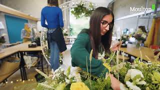 Floristry Courses at Moulton College [upl. by Merkle460]