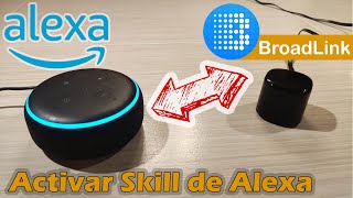 Conectar Alexa con la aplicación y dispositivos que funcionen con BroadLink Control universal [upl. by Nesline]