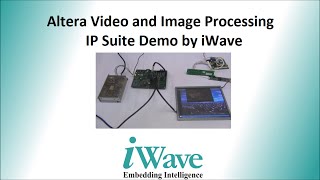 Altera Video and Image Processing IP Suite Demo [upl. by Holden]