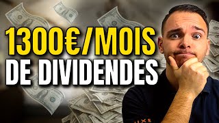 Vivre des dividendes avec 50 000€ de capital cest possible [upl. by Pang481]