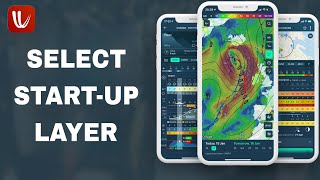 How To Select StartUp Layer On Windy App [upl. by Gardy]