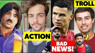 Ashish Chanchlani Takes Legal Action Against Them 😡 Dhruv Rathee Trolls Harsh Beniwal Ronaldo [upl. by Madox135]