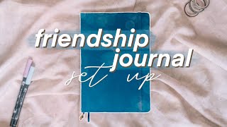 Friendship Bullet Journal Set Up [upl. by Piscatelli855]