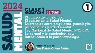 Clase 1 SM  Primera Parte Qué es lo mental Filosofía de la mente neurobiología y psicoanálisis [upl. by Surovy]