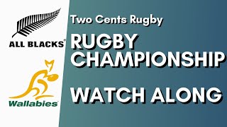 All Blacks v Wallabies Game 2  Rugby Watchalong feat Gazza [upl. by Earl]