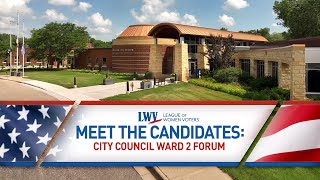 Meet the Candidates City Council Ward 2 [upl. by Yuri]