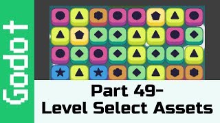 Part 49  Making Level Select Assets with Affinity Designer Make a game like Candy Crush with Godot [upl. by Cummine]