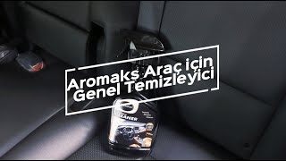 Aromaks Araç için Genel Temizleyici  Kısa tanıtım [upl. by Dnomra]