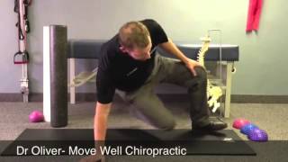 Sacroiliac Joint Mobilization Exercise Performed by Dr David Oliver DC [upl. by Telrahc]