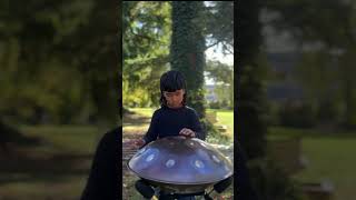 Ibni Rocks  Playing on a Pygmy Handpan Scale  Opsilon Handpan [upl. by Nathan373]