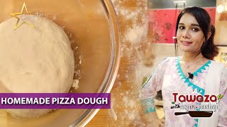 SOFT PIZZA DOUGH RECIPE  HOW TO MAKE amp FREEZE PIZZA DOUGH FOR A MONTH  TAWAZO WITH ASMA KASHAN [upl. by Merri]