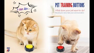 Pet training buttons [upl. by Eeryk]