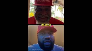 Shannon Briggs and rampage jackson agree to a fight in a boxing ring [upl. by Iznik480]