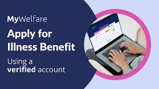 How to apply for Illness Benefit using a verified MyWelfare account [upl. by Cochran]