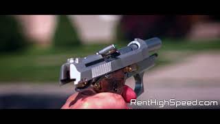 Blank Gun Firing at 4300fps [upl. by Danica]