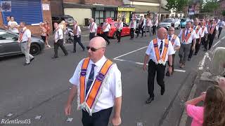 Shankill SOU Old Boys No3  Whiterock District No 9 Parade  240623 4K [upl. by Anitak51]