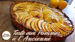 Tarte aux Pommes à lAncienne  Recette Facile et Rapide [upl. by Rima227]