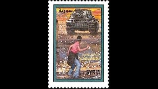 Global Philatelic Project Video 143 October 31th 2024 Israel and Palestinian Conflict on stamp [upl. by Shamus436]